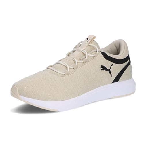 [プーマ] ランニングシューズ SOFTRIDE クルーズ 2 スリップオン コード 25年春夏カラー アルペン スノー ブラック/デザート ダスト(02) 24.0 cm